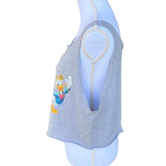Disneyland Resort 50th Anniversary Upcycled T-Shirt Tank Med Mickey Minnie Goofy - Picture 2 of 8